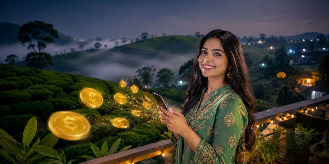 বগুড়ার চা বাগানে মোবাইলে ক্যাসিনো খেলা