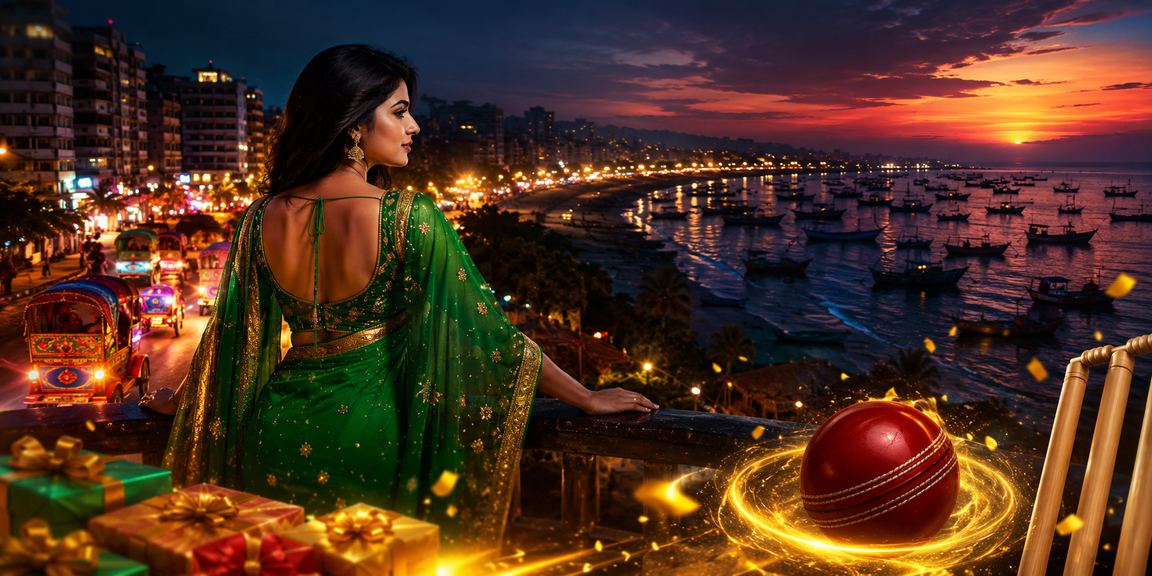বাংলাদেশি পোশাকে ক্রিকেট বেটিং উপভোগ ঢাকায়